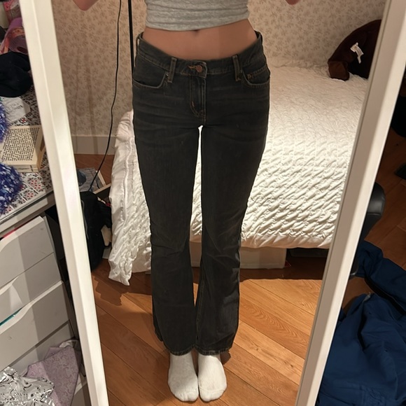 Urban outfitters low rise washed black jeans size 27 - Picture 2 of 4